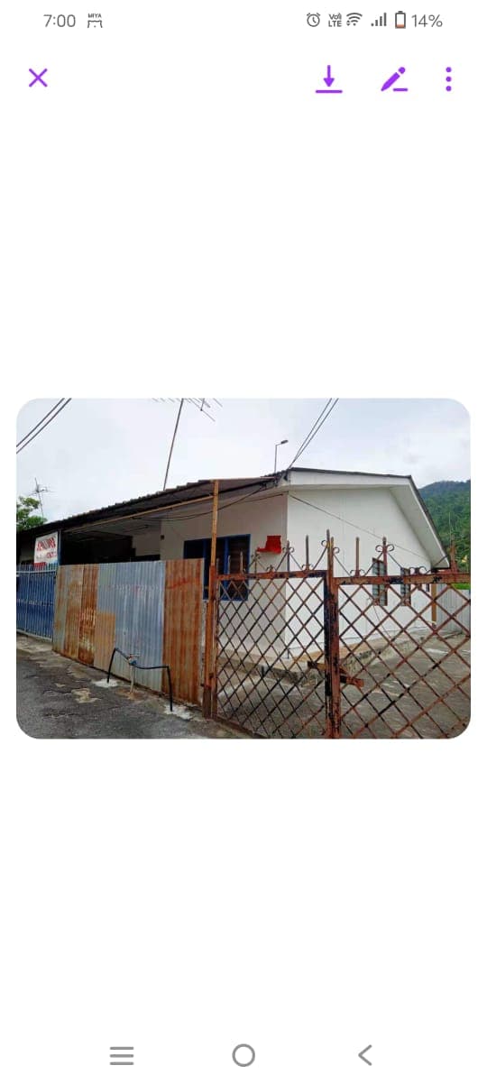 1-Storey Semi-Detached House For Sale At Kg Aston Bukit Mertajam Pulau Pinang - Image 1