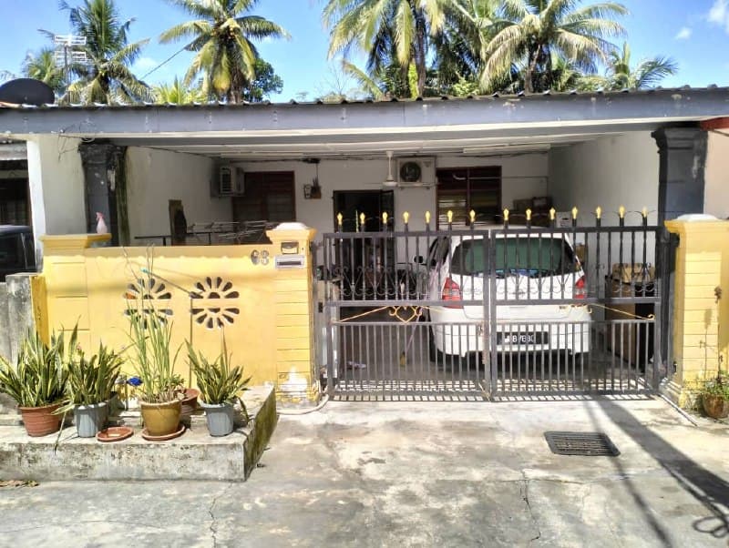 Single Storey House For Sale At Taman Musabika Kalumpang Hulu Selangor - Main View