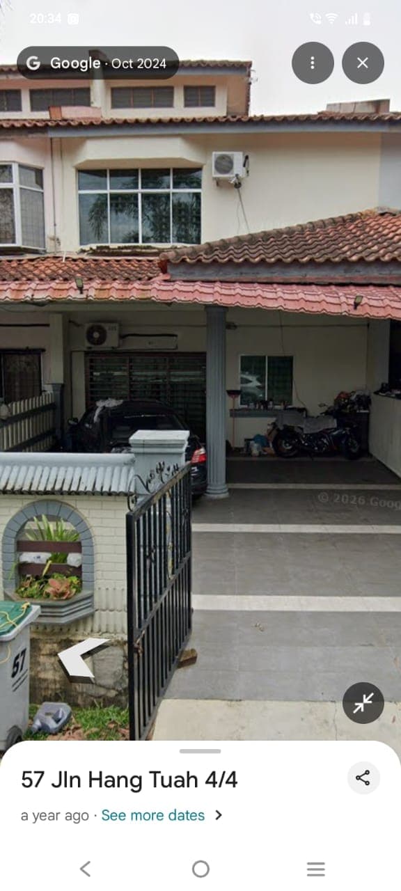 Single Storey Terrace House For Sale At Taman Muhibbah Kluang Johor - Image 1