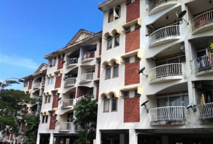Walk-Up Apartment For Sale At Intan Apartment Taman Setiawangsa Kuala Lumpur - Image 2