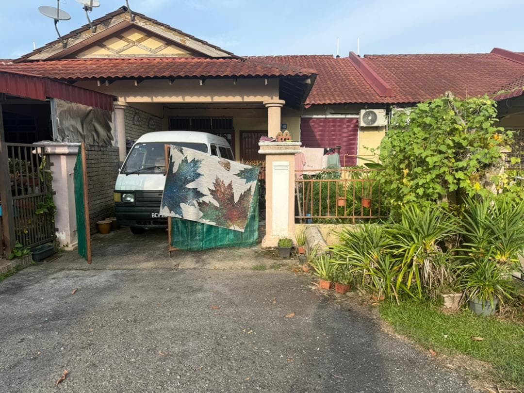 Single Storey Terrace House For Sale At Taman Inderapura Jerantut Pahang - Image 1