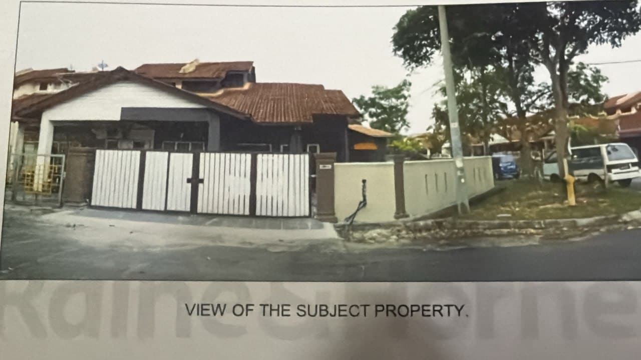 1½ Storey Corner Terrace House For Sale At Taman Sungai Kapar Indah Kapar Selangor - Main View