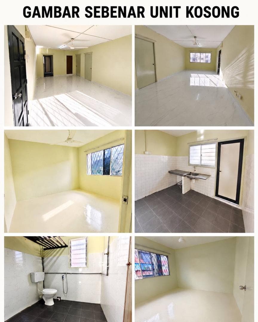 Flat For Sale At Flat PKNS Seksyen 1 Bandar Baru Bangi Selangor - Main View