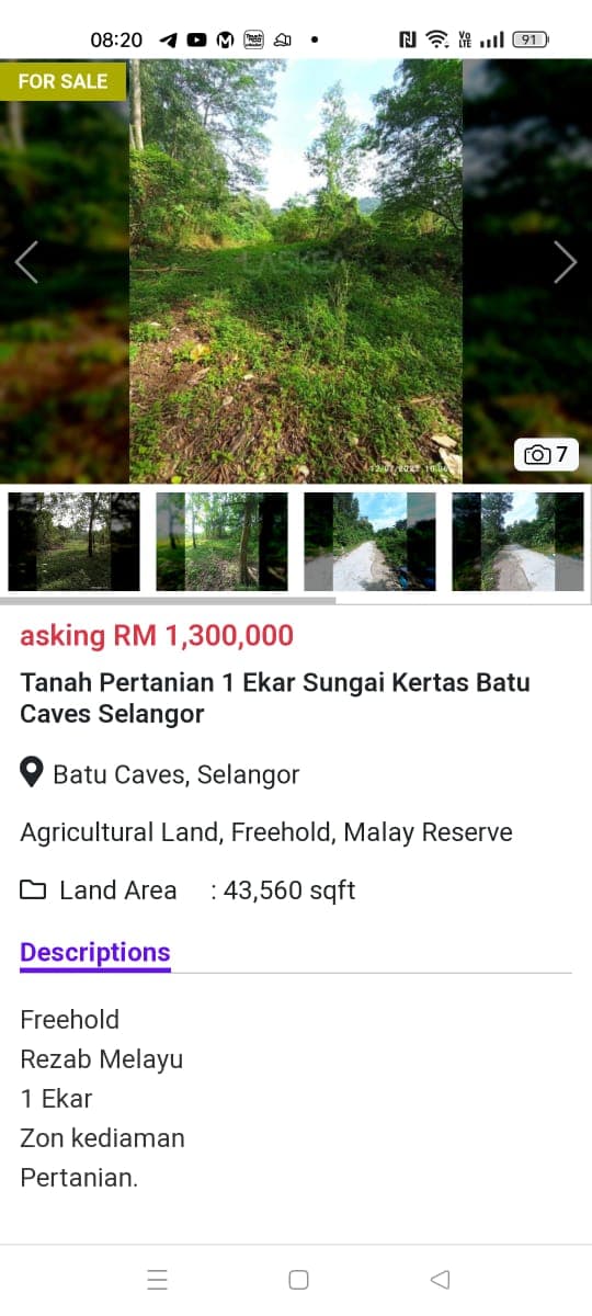 Land For Sale At Mukim Batu Gombak Selangor - Image 3