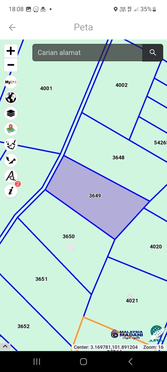 Freehold Agricultural Land For Sale At Mukim Hulu Langat Selangor - Image 1
