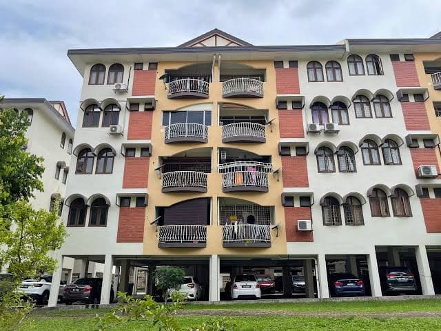 Walk-Up Apartment For Sale At Intan Apartment Taman Setiawangsa Kuala Lumpur - Image 1